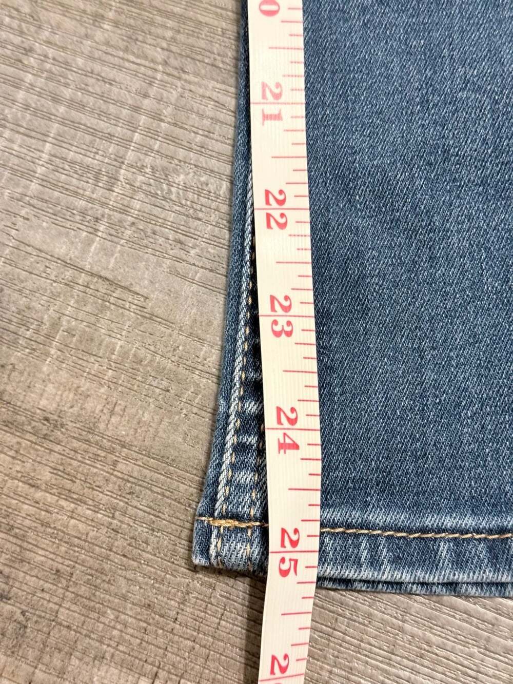 Pilcro and the Letterpress High-Rise Cropped Bootcut Jeans with Side Zip - Picture 13 of 14